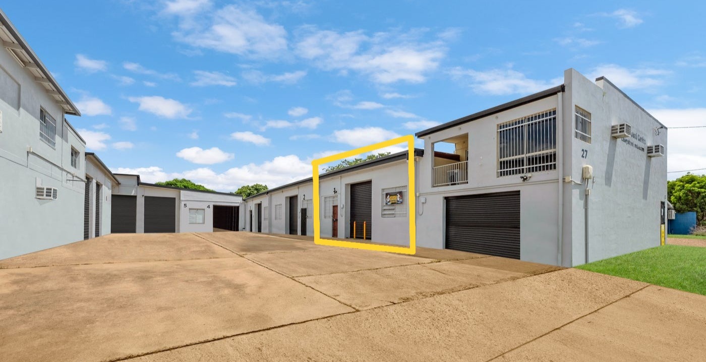 Unit 1, Casey Street Centre — 106 sqm warehouse with roller door